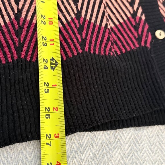 Y2K Blouse Womens Small Long Sleeve Vintage USA Red Orange Witchy Grunge Gothic - Picture 13 of 14